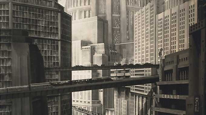 A cropped still image from the movie Metropolis (1927), by Fritz Lang